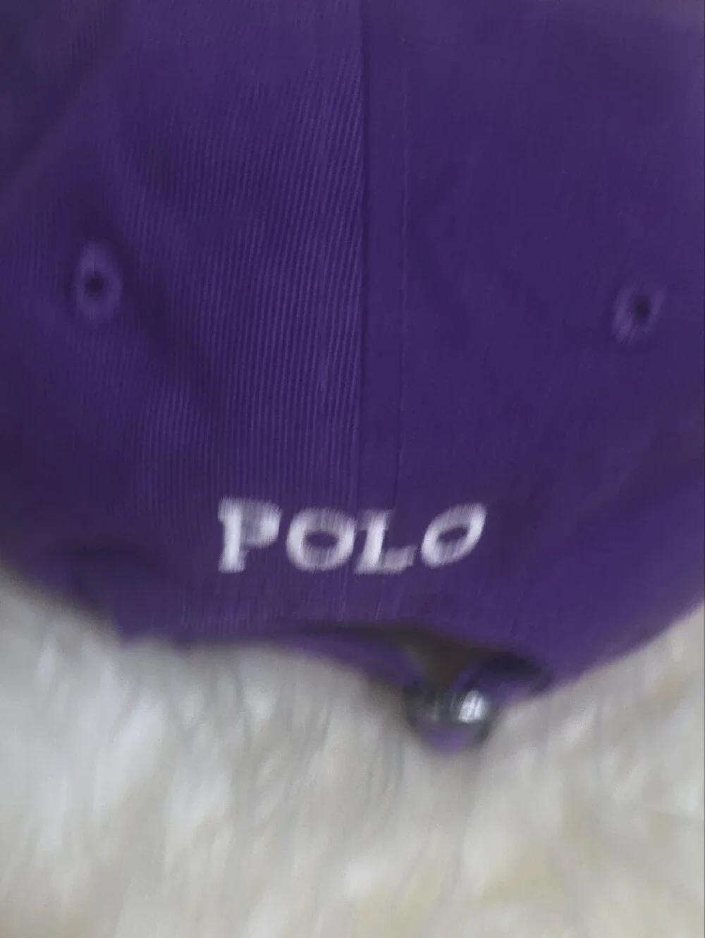 Polo by Ralph Lauren Deep Purple Polo Pony Baseball Cap